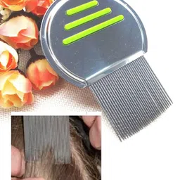 Alexvyan Metal Long Teeth Head Lice Comb image 4