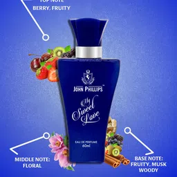 JOHN PHILLIPS Set of 3 Eau De Parfum - 525 + Dark Code + My Sweet Love - 60ml Each image 4