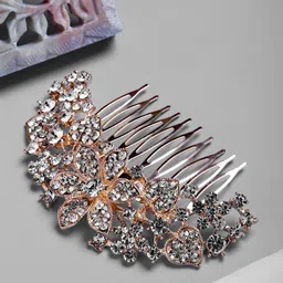 VOGUE HAIR ACCESSORIES Women Embellished Comb Pin-picture-35