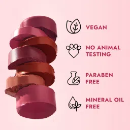 Nykaa Cosmetics Get Cheeky Blush Stick + Waterproof Holographic Eyeliner Combo image 4