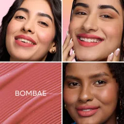 Nykaa Cosmetics Matte to Last Transferproof Liquid Lipstick + Matte 36Hr Smudgeproof Kajal Combo image 3