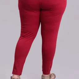 Keepfit Plus Size Slim Fit Ankle Length Super Soft Leggings image 3