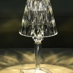 THE ARTMENT Transparent Textured Table Light image 1