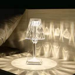 THE ARTMENT Transparent Textured Table Light image 4