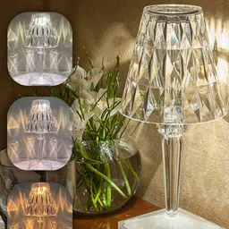 THE ARTMENT Transparent Textured Table Light image 5