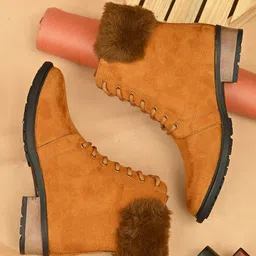 Roadster Women Tan-Brown Casual Winter Boots-picture-28