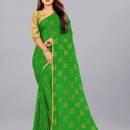 Aardiva Ethnic Motifs Pure Chiffon Saree-picture-24