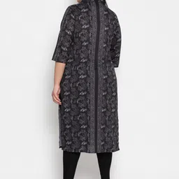 Amydus Women Plus Size Ethnic Motifs Printed Kurta image 4