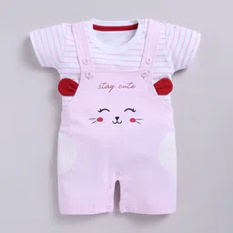 Toonyport Infant Printed Pure Cotton Dungaree image 2