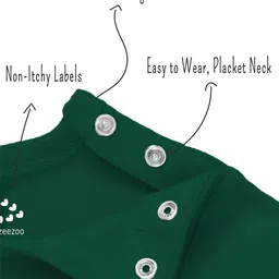 Zeezeezoo Infants Kids Graphic Printed Pure Cotton Bodysuit image 3