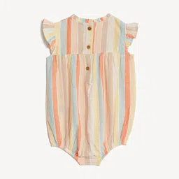 Marks & Spencer Infant Girls Striped Rompers image 5