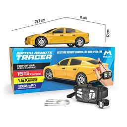 Mirana Kids Tracer C-Type USB Rechargeable Gesture Watch Controlled Racing RC Car image 3