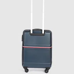 Tommy Hilfiger Solid 360 Degree Rotation Hard Cabin Trolley Bag- 48.26l image 4