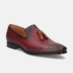 Bugatti Margo Men Textured Leather Tassle Loafers-picture-17