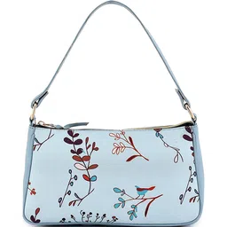 DressBerry Blue Floral Printed Shoulder Bag-picture-35