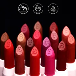 BEROMT Smudge Proof Perfect Pout Long-Lasting Matte Lip Crayon - Candy Land BLC08 image 2