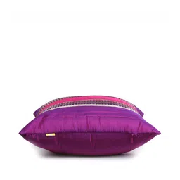 ANS Pink & Purple Striped Square Cushion Covers image 5
