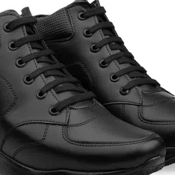 Bxxy Men Round Toe Heeled Elavator Sneakers image 3