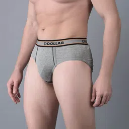 Dollar Bigboss Men Pack of 7 Anti-Microbial Super Combed Cotton Brief MBBR-04-MDSTE-PO7 image 4