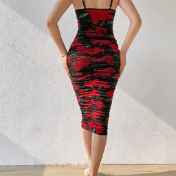 StyleCast Floral Printed Bodycon Dress image 5