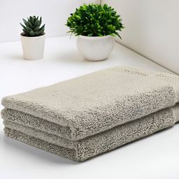 SPACES Luxury Grey 2 Pieces Cotton Hand Towels-picture-36