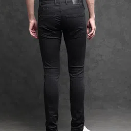 RARE RABBIT Men Radley Regular Fit Mid-Rise Cotton Jeans image 4