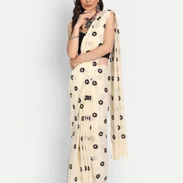 KALINI Floral Printed Pure Cotton Saree-picture-25