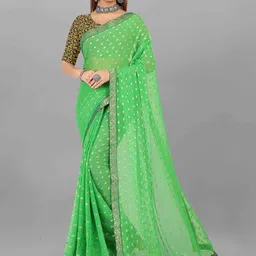 Rhey Woven Design Chiffon Saree-picture-30