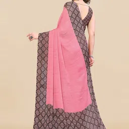 KALINI Printed Border Saree image 2
