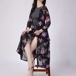 SCORPIUS Printed Longline Shrug-picture-47