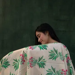 BUTA BUTI Floral Printed Cotton Stole image 2