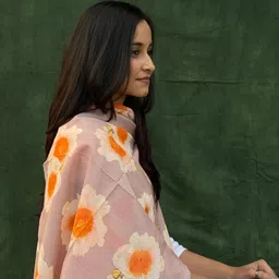 BUTA BUTI Floral Printed Cotton Stoles image 3