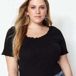 Trendyol Plus Size Round Neck Top-picture-43