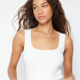 Trendyol Shoulder Straps Fitted Top-picture-31