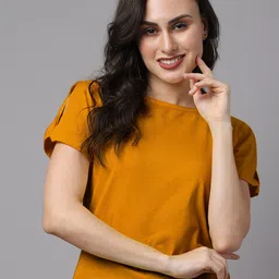 Friskers Round Neck Pure Cotton Top-picture-18