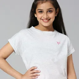 JUSTICE Girls Round Neck Cotton Top-picture-29