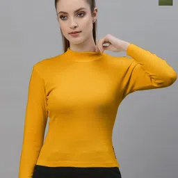 Friskers Pack Of 2 High Neck Fitted Top-picture-31