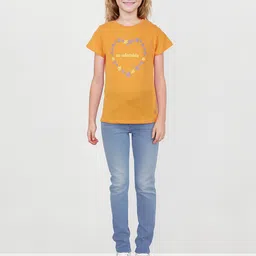 Gini and Jony Girls Typography Printed Cotton T-shirt-picture-30