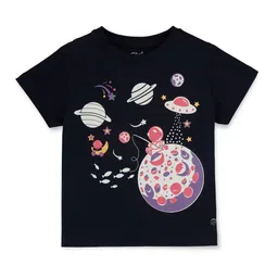 Gini and Jony Girls Graphic Printed T-shirt-image-28