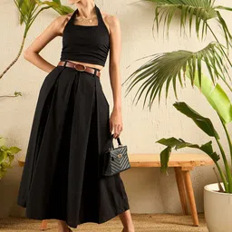 Uptownie Stretchable Halter Neck Top-picture-15