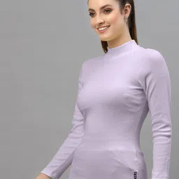 Friskers High Neck Ribbed Fitted Top image 2