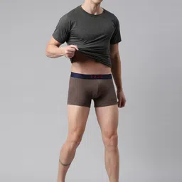 FASO Printed Organic Cotton Trunk -FS2006-SQ-BROWNMARL image 4