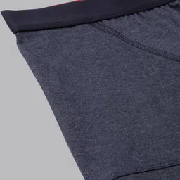 FASO Printed Organic Cotton Trunks FS2006-SQ-NAVYMARL image 2