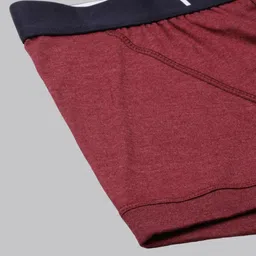 FASO Men Organic Cotton Breathability Trunks FS2006-SQ-REDMARL image 5