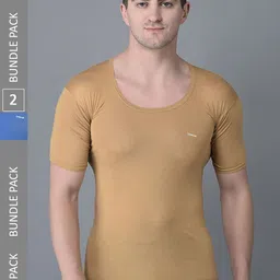 Dollar Bigboss Men Pack Of 2 Assorted Shrinkless Vests-picture-41