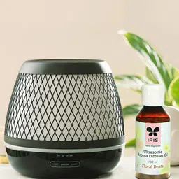 Iris White Celeste Floral Beats Ultrasonic Oil image 1