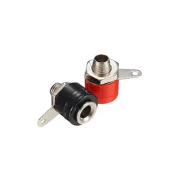 4mm Banana Socket Jack for Banana Plug Terminal Connector(Black) image 1