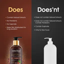 COROnation Herbal Set of 2 Cocoa Butter Moisturising Body Lotions - 300 ml Each image 3