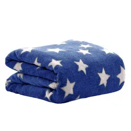 OyO Baby Blue Fleece Mild Winter Single Bed Blanket-image-89