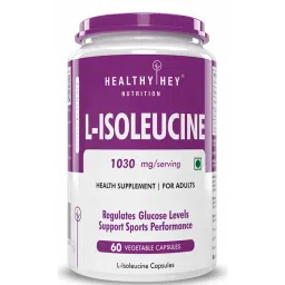 Healthyhey Nutrition L-IsoLeucine 1000mg 60 capsules-image-93